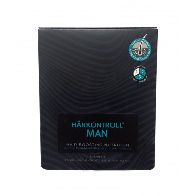 HARKONTROLL MAN HAIR BOOSTING NUTRITION ΣΥΜΠΛΗΡΩΜΑ ΔΙΑΤΡΟΦΗΣ ΓΙΑ ΕΝΙΣΧΥΣΗ ΤΗΣ ΡΙΖΑΣ ΤΩΝ ΜΑΛΛΙΩΝ  60TABS