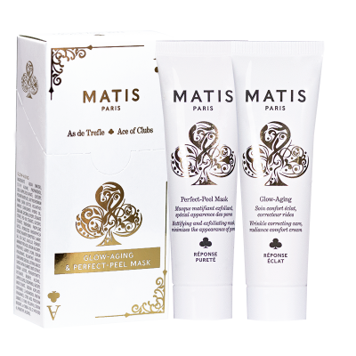 MINI SET ACE OF CLUBS, ΜΙΝΙ ΣΕΤ ΜΕ GLOW AGING 20ml ΚΑΙ PERFECT-PEEL MASK 20ml - MATIS PARIS MINI SET ACE OF CLUBS, ΜΙΝΙ ΣΕΤ ΜΕ GLOW AGING 20ml ΚΑΙ PERFECT-PEEL MASK 20ml - MATIS PARIS