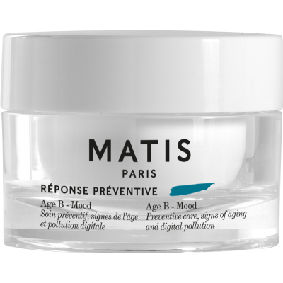 AGE-B MOOD, ΠΕΡΙΠΟΙΗΣΗ ΕΝΑΝΤΙΑ ΣΤΙΣ ΠΡΩΤΕΣ ΡΥΤΙΔΕΣ ΚΑΙ ΤΗΝ ΜΠΛΕ ΑΚΤΙΝΟΒΟΛΙΑ, 50ML - MATIS PARIS REPONSE PREVENTIVE